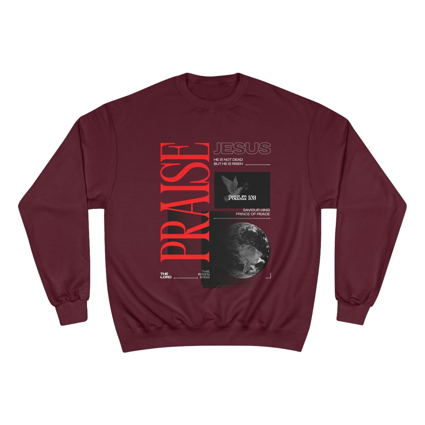 MAROON PRIASE - Champion Sweatshirt